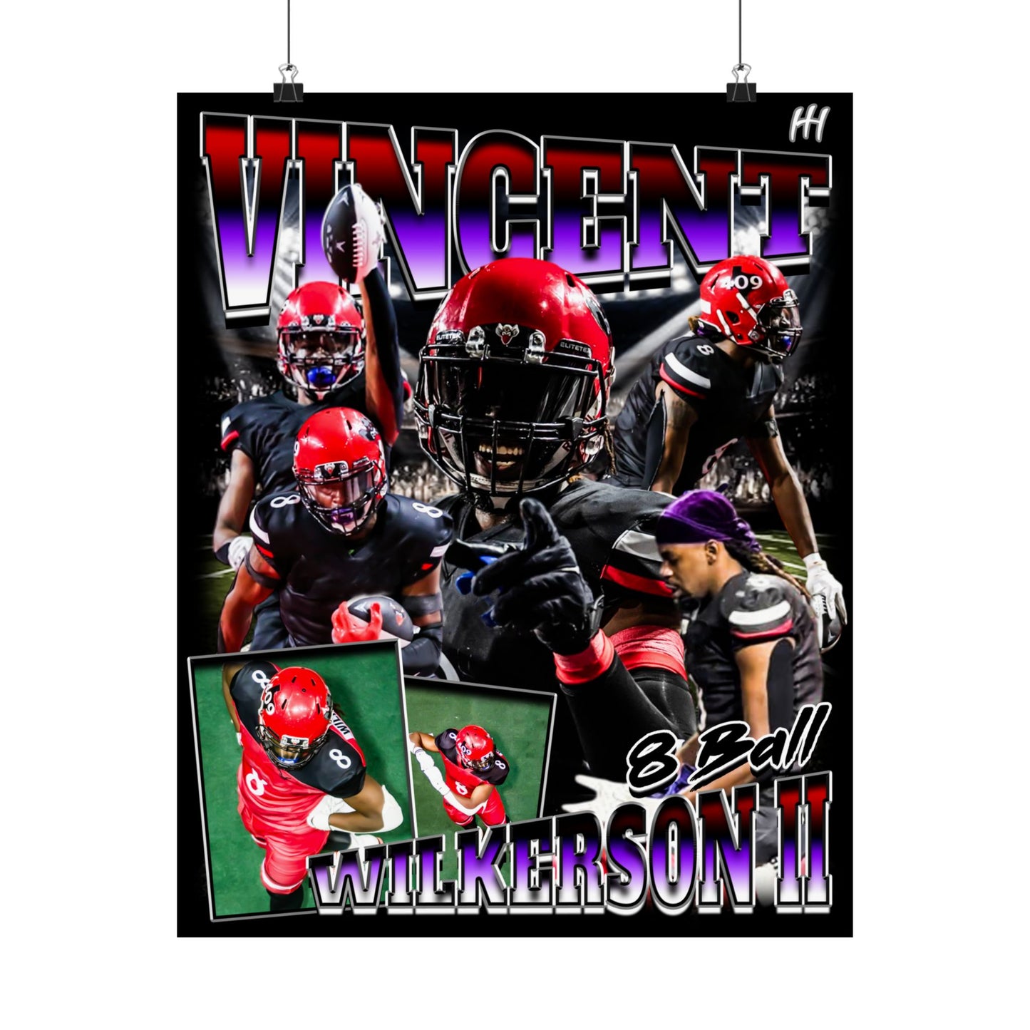 Vincent Wilkerson II Poster - 16″ x 20″