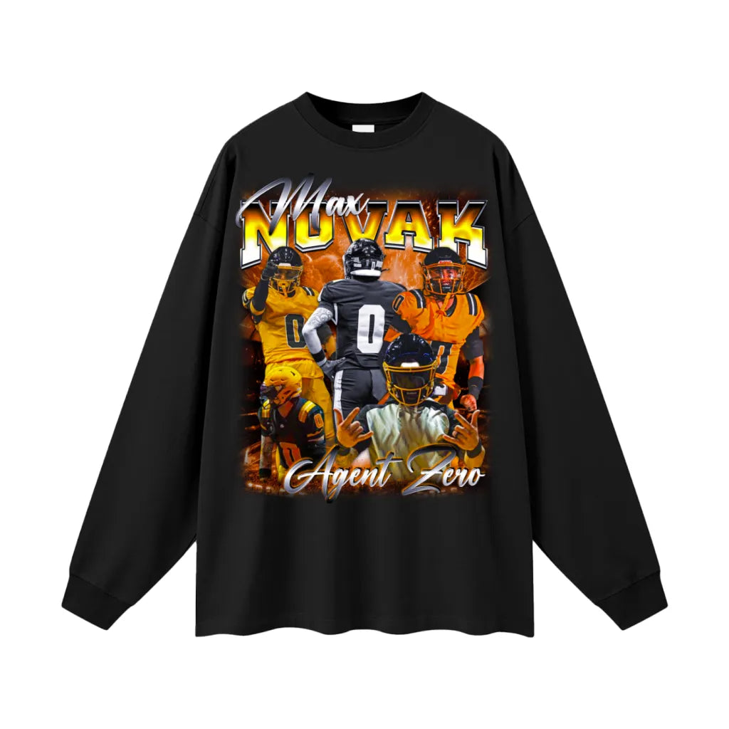 Max Novak Oversized Long Sleeve Tee