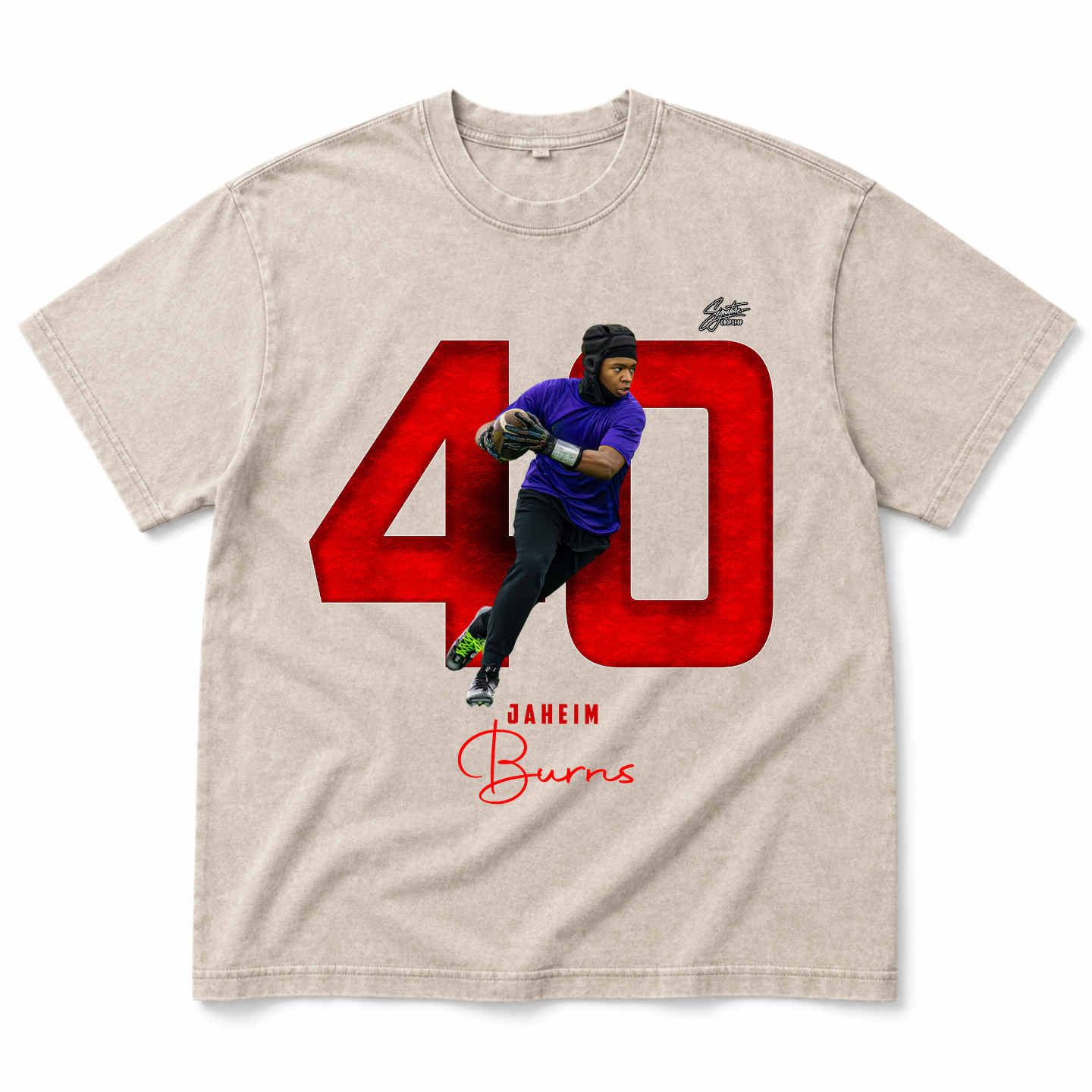 Jaheim Burns Oversize T-shirt