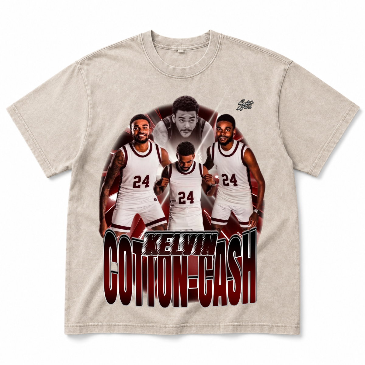 Kelvin Cotton-Cash Oversize T-shirt