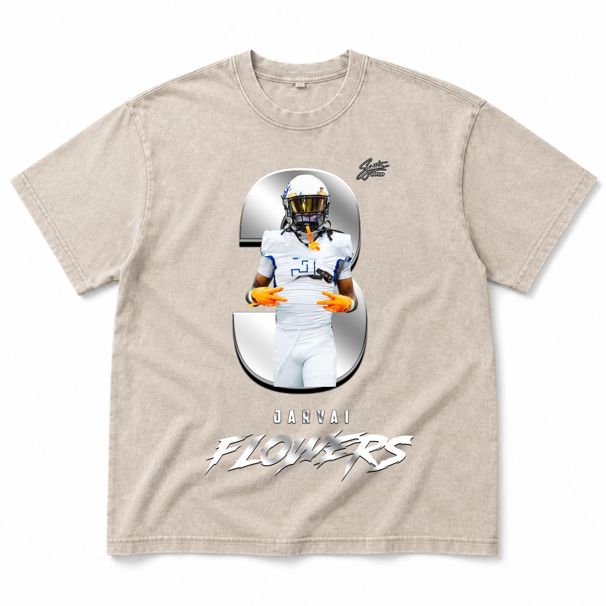 Jarvai Flowers Sr Oversize T-shirt