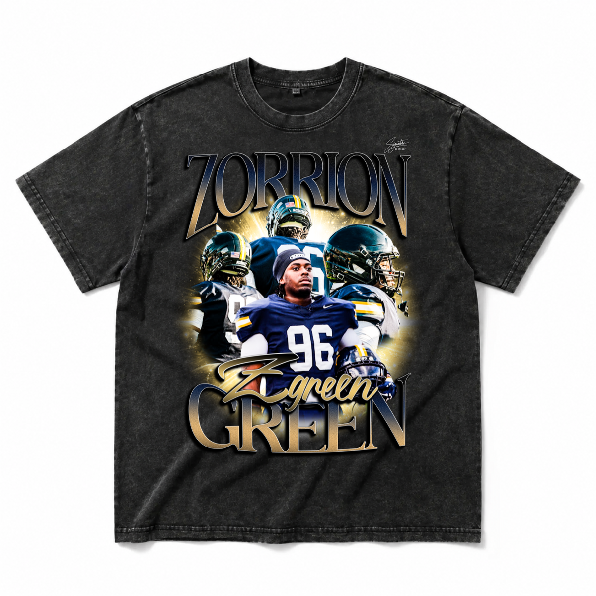 Zorrion Green Oversize T-shirt