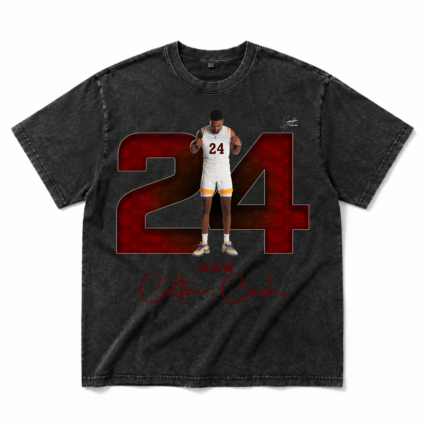 Kelvin Cotton-Cash Oversize T-shirt