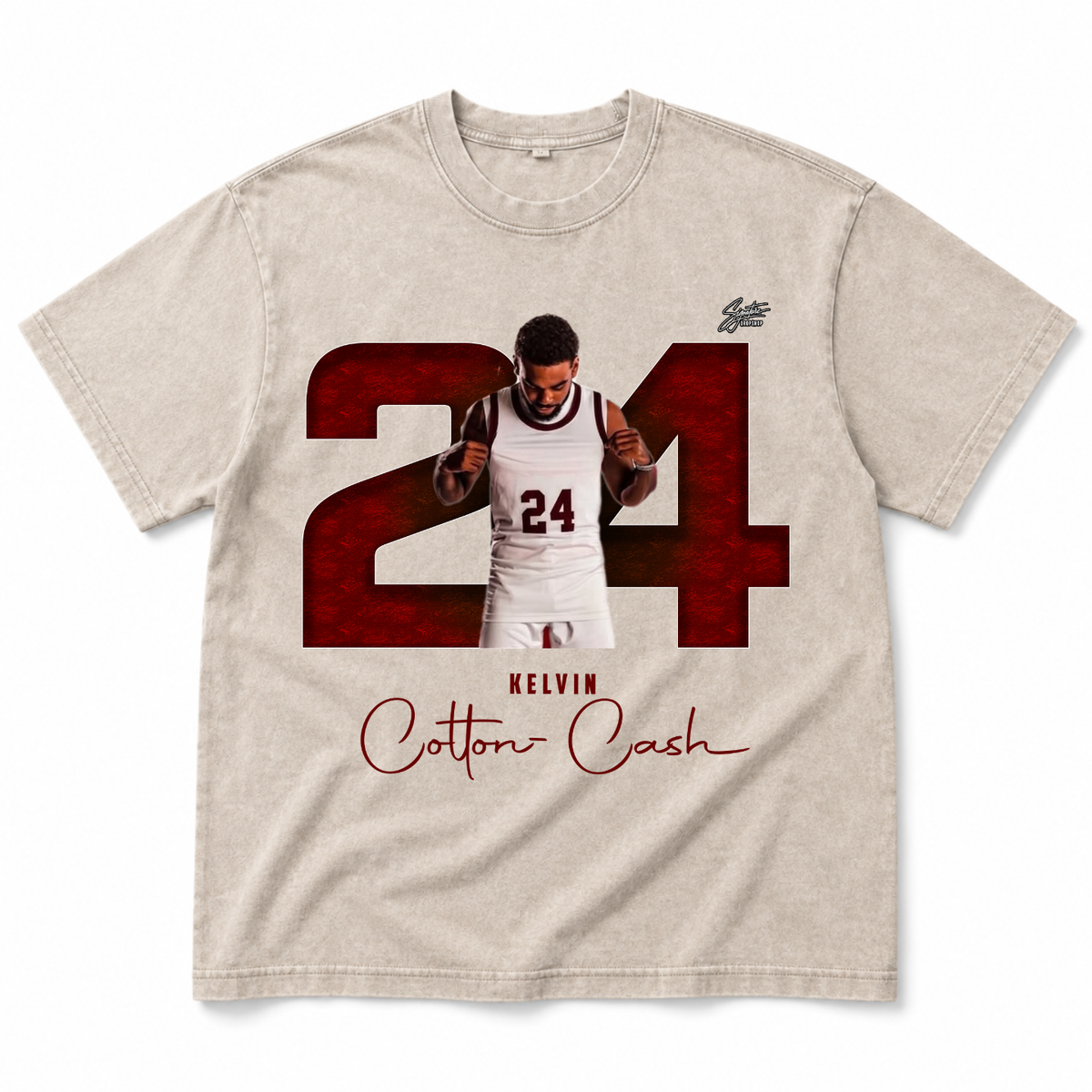 Kelvin Cotton-Cash Oversize T-shirt