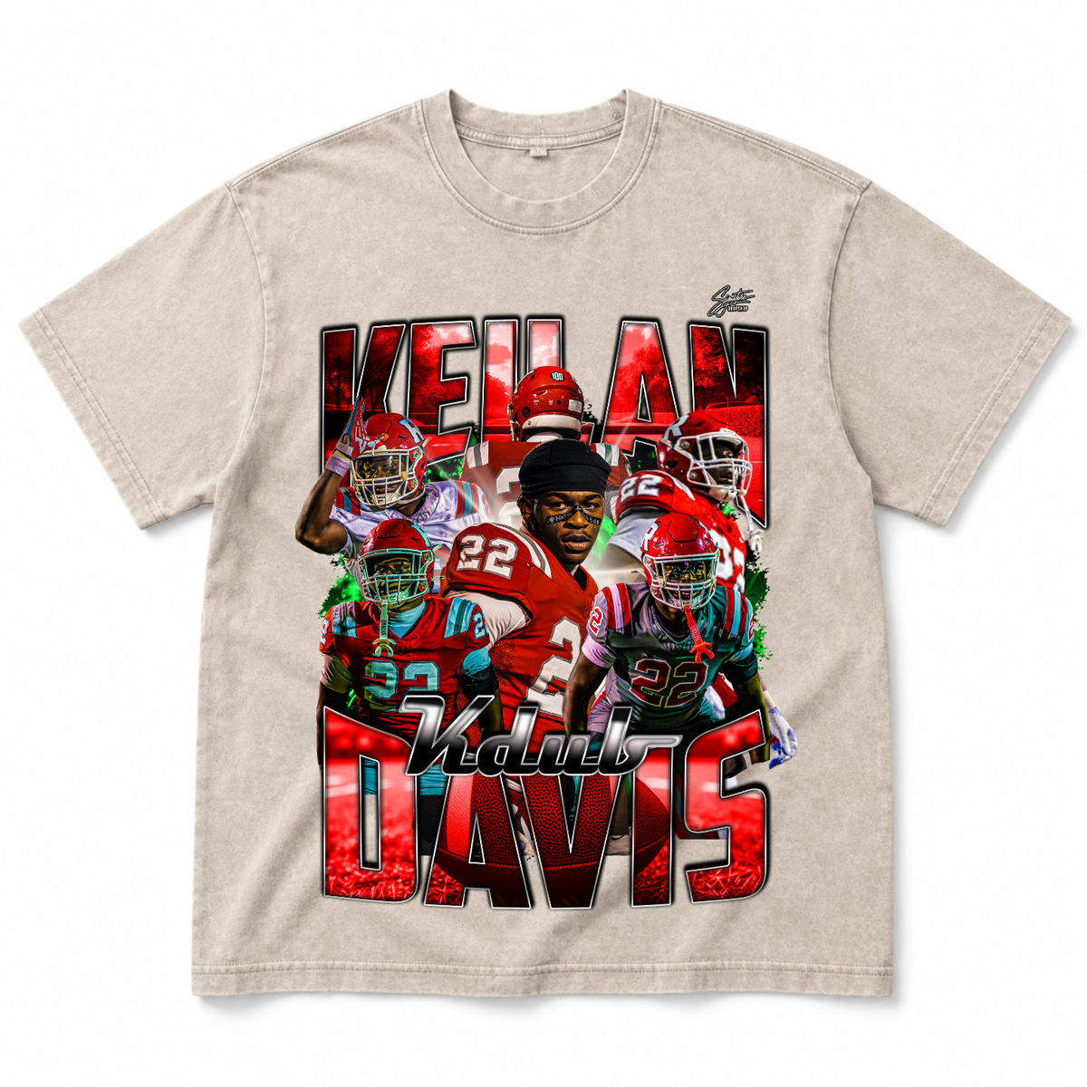 Keilan Davis Oversize T-shirt