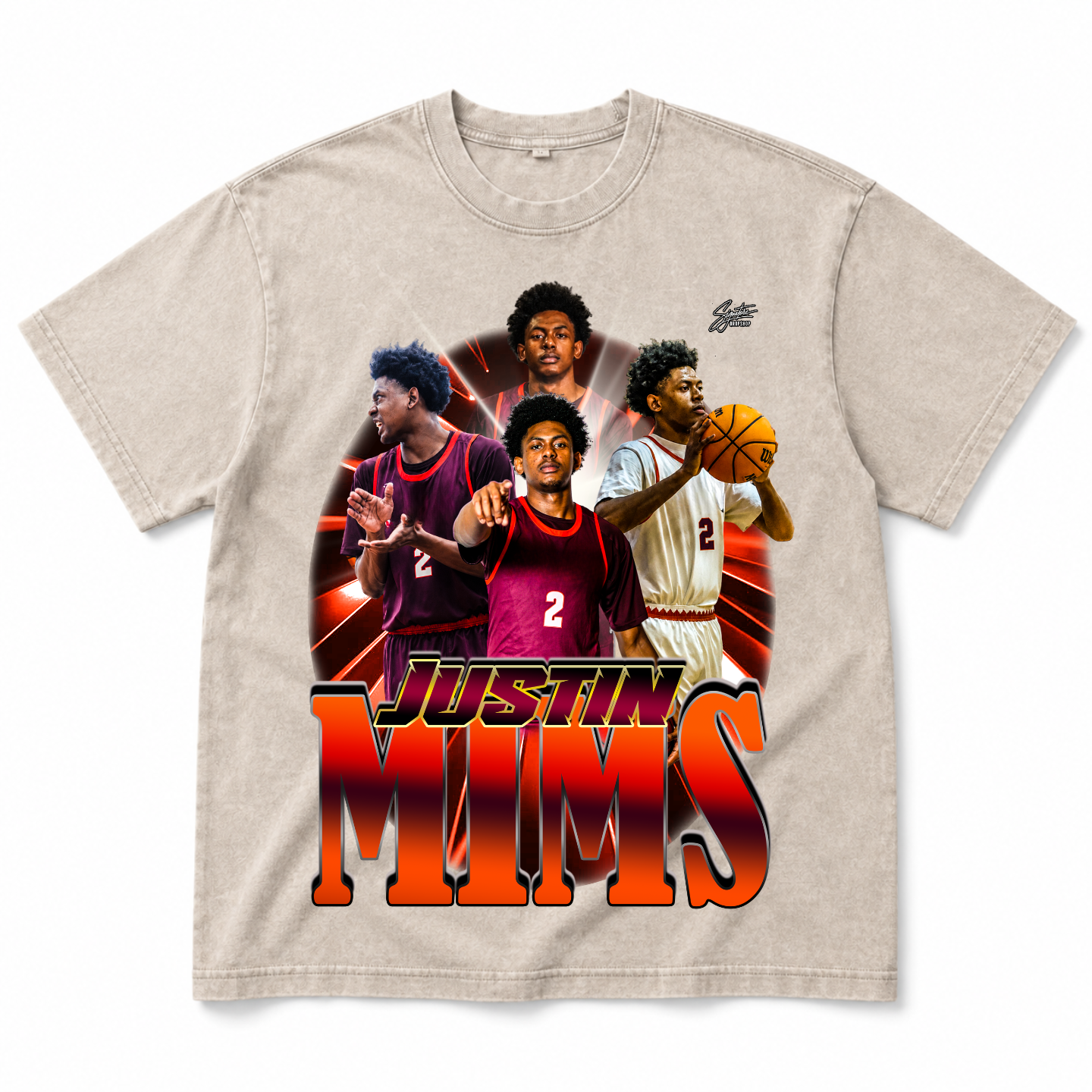 Justin Mims Oversize T-shirt