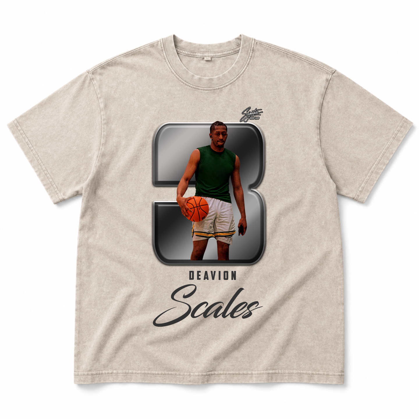 ODeavion Scales versize T-shirt