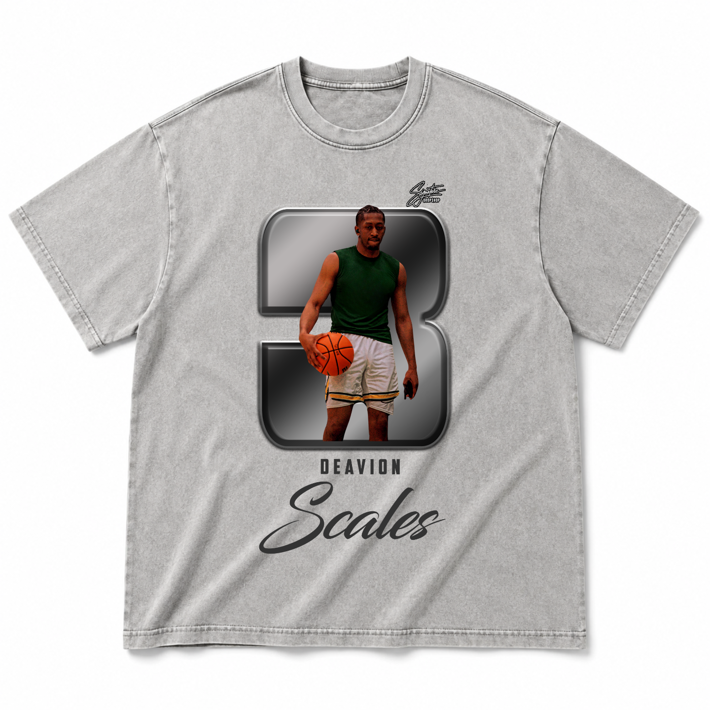 ODeavion Scales versize T-shirt
