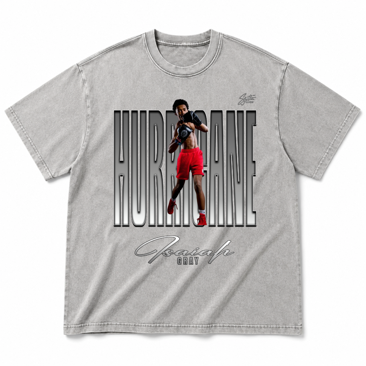 Isaiah Gray Oversize T-shirt
