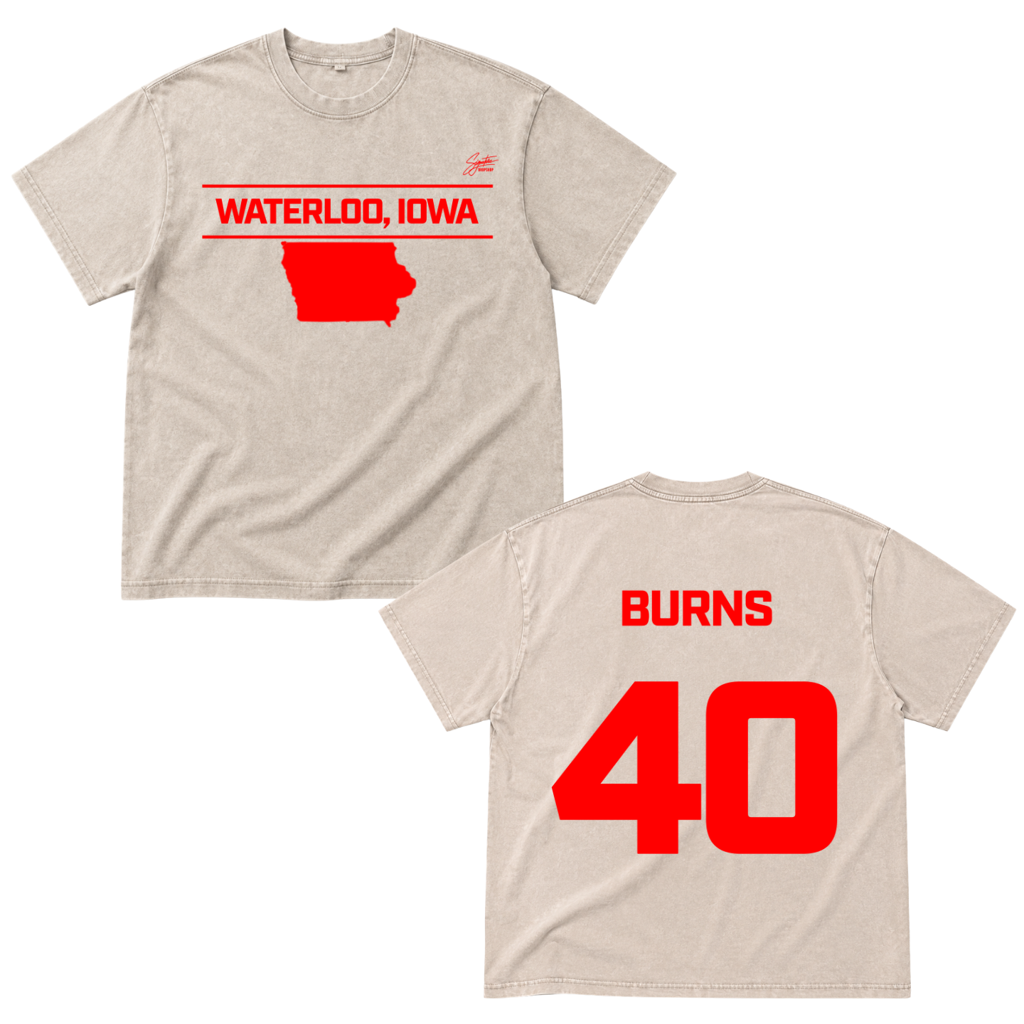 Jaheim Burns Oversize T-shirt