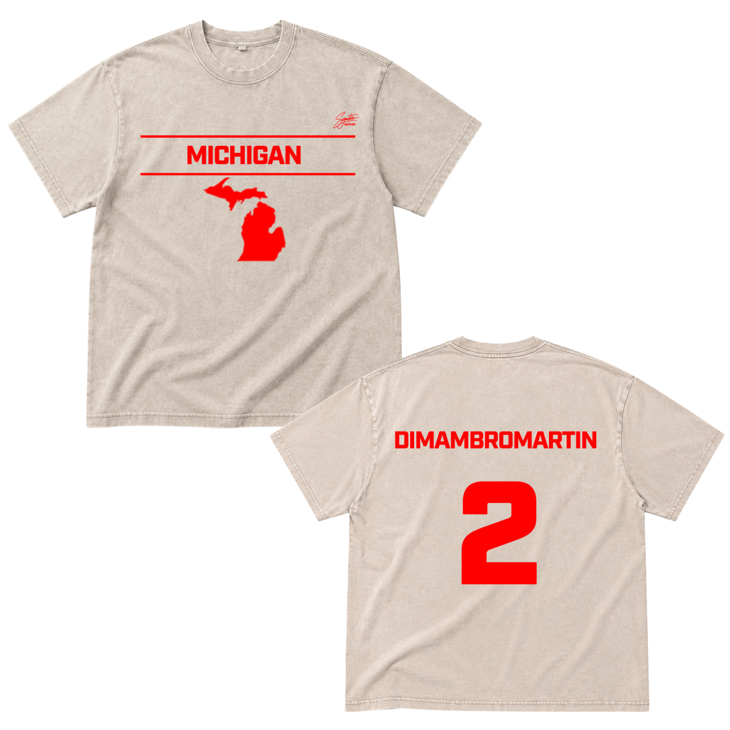 Bruce Dimambromartin Oversize T-shirt