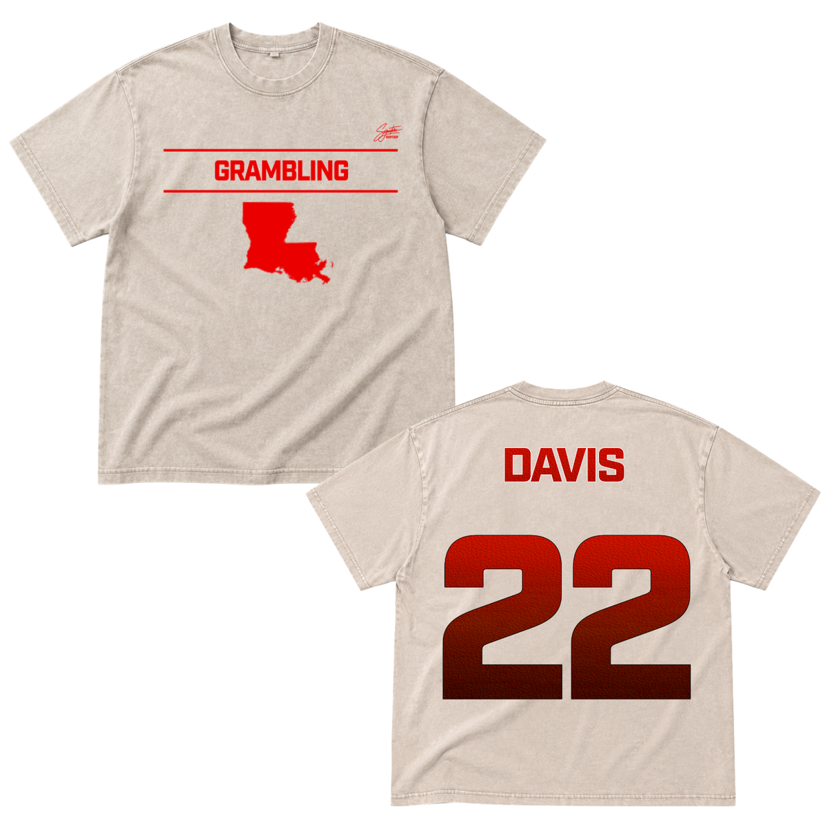 Keilan Davis Oversize T-shirt