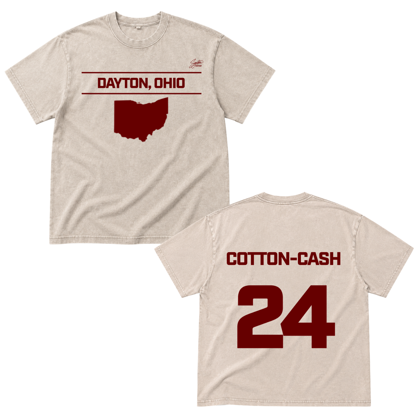 Kelvin Cotton-Cash Oversize T-shirt