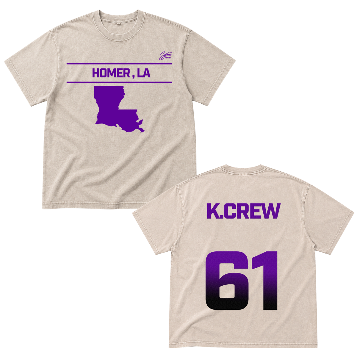 Karson Crew Oversize T-shirt