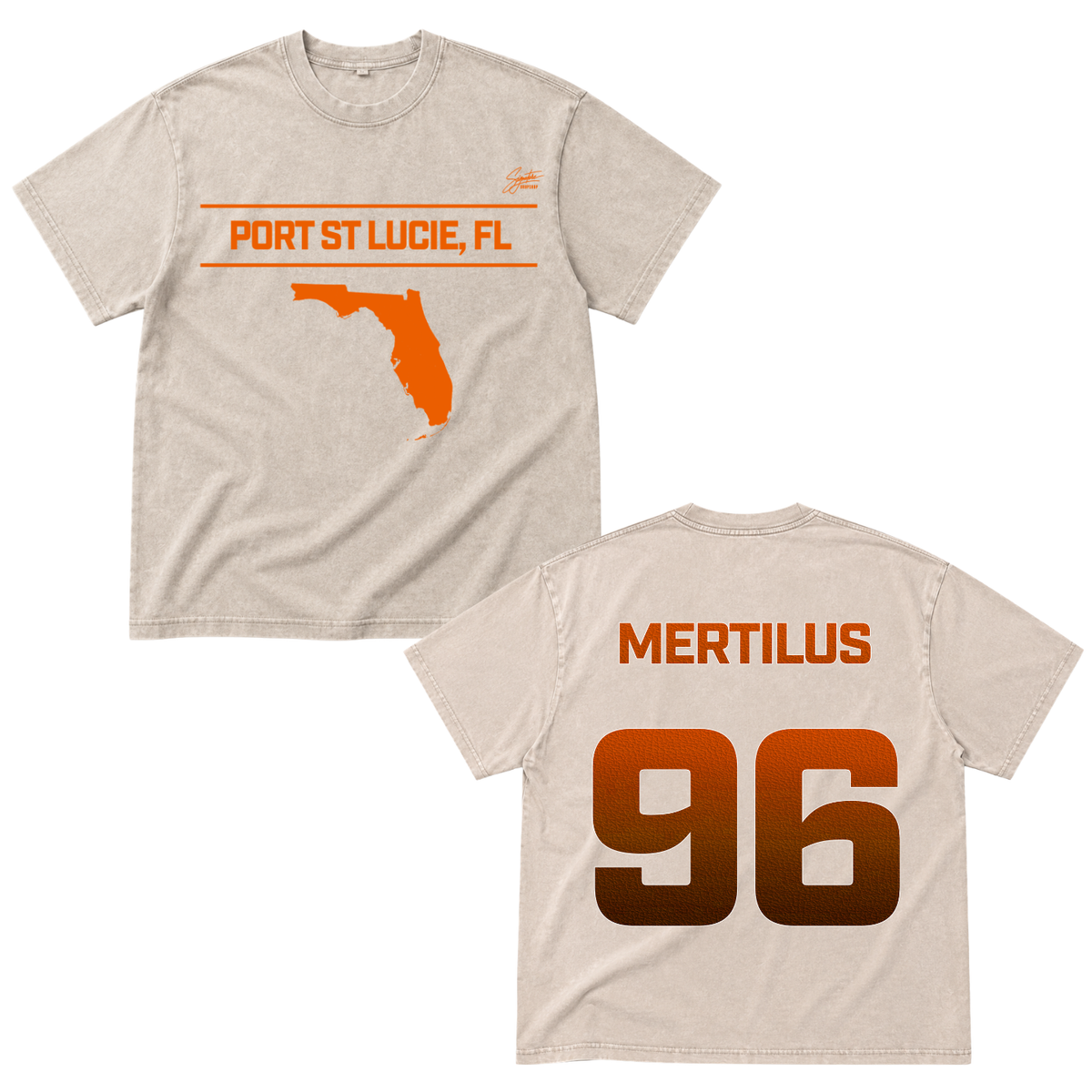 Exavier Mertilus Oversize T-shirt