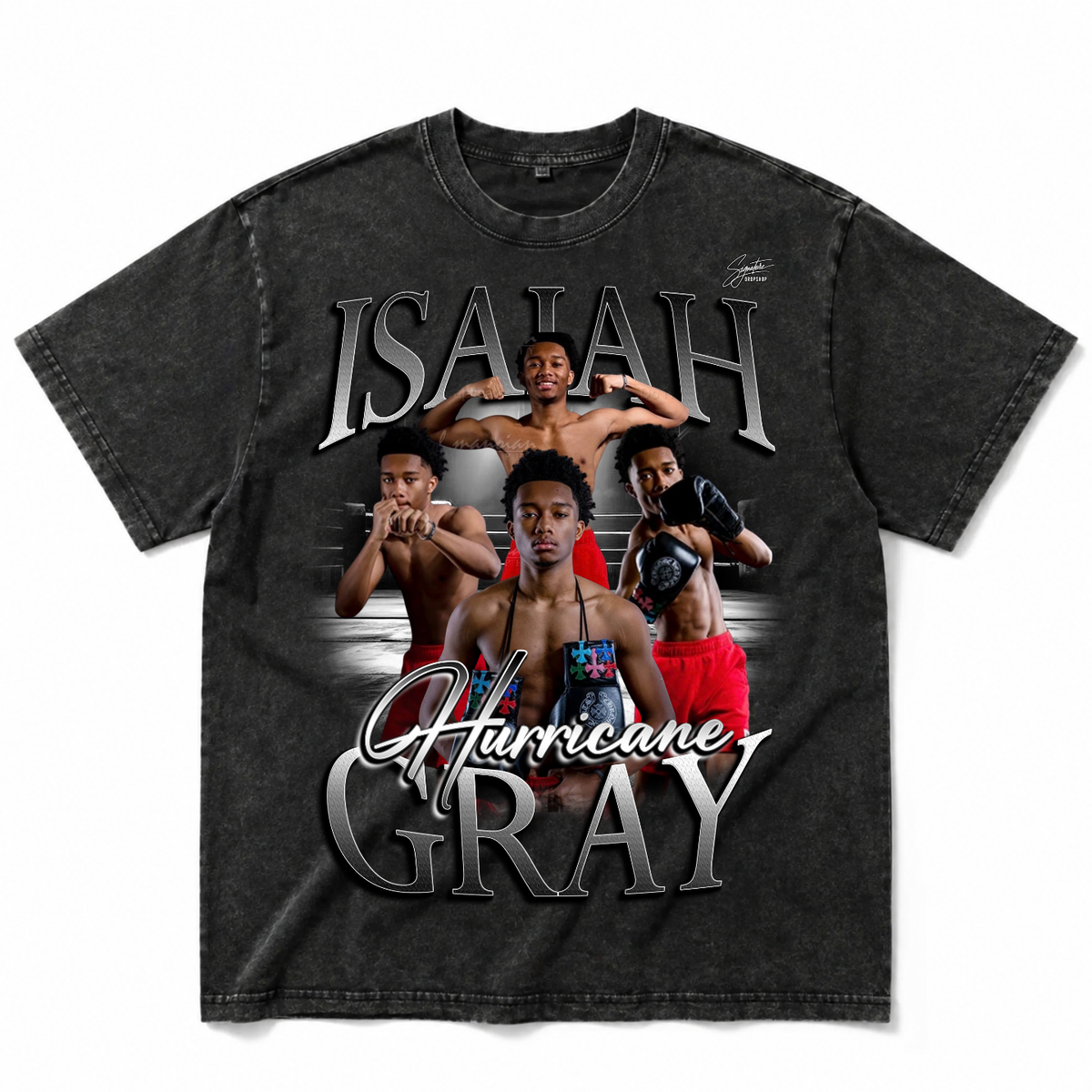 Isaiah Gray Oversize T-shirt