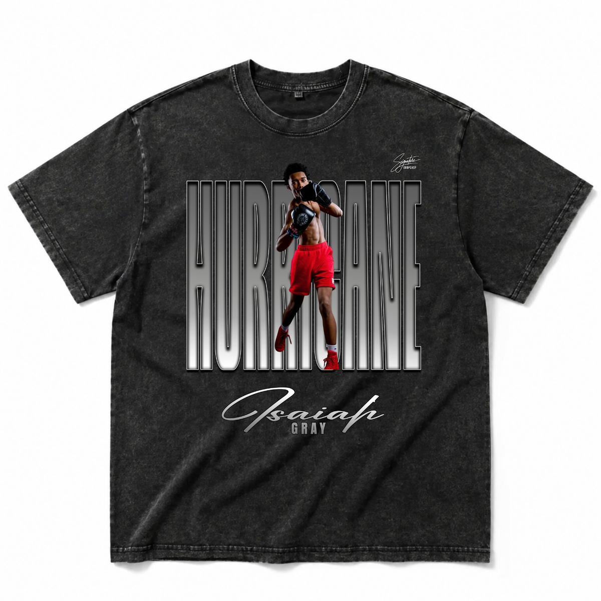 Isaiah Gray Oversize T-shirt