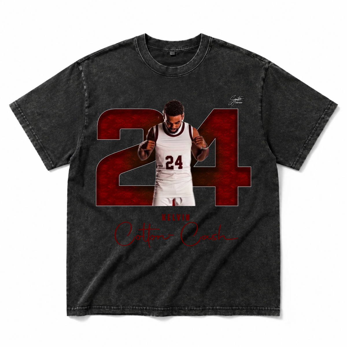 Kelvin Cotton-Cash Oversize T-shirt