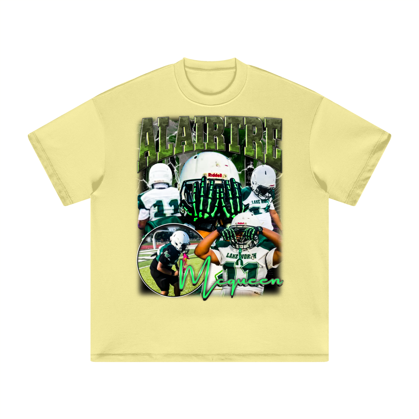 Alairtre Mcqueen Heavyweight Oversized Tee