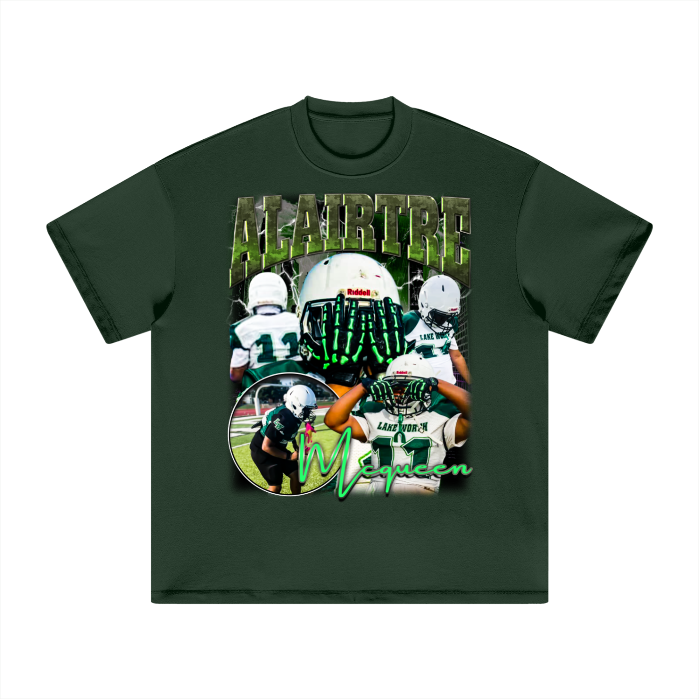 Alairtre Mcqueen Heavyweight Oversized Tee