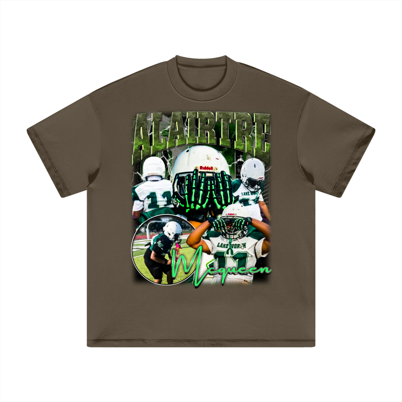 Alairtre Mcqueen Heavyweight Oversized Tee