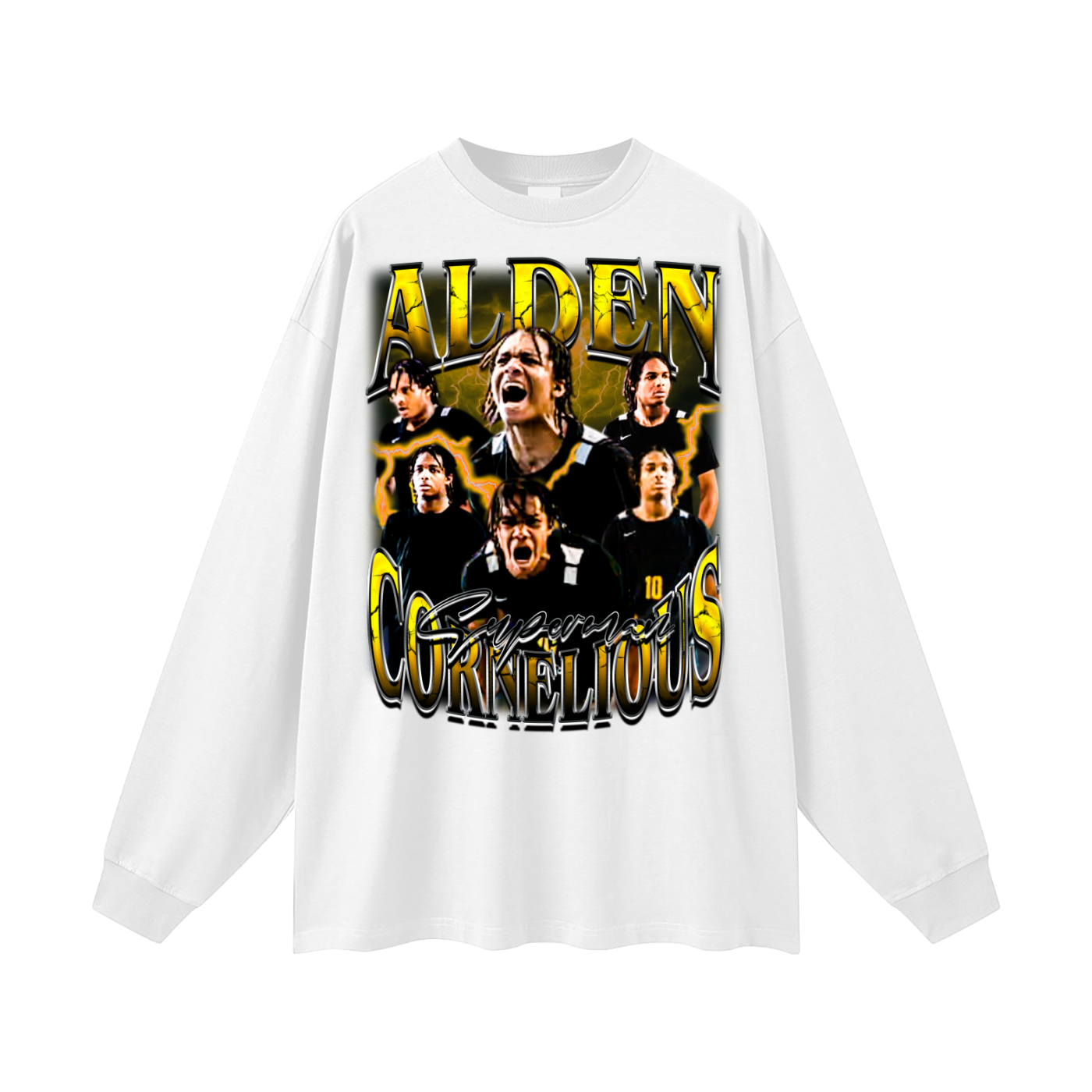 Alden Cornelious Oversized Long Sleeve Tee