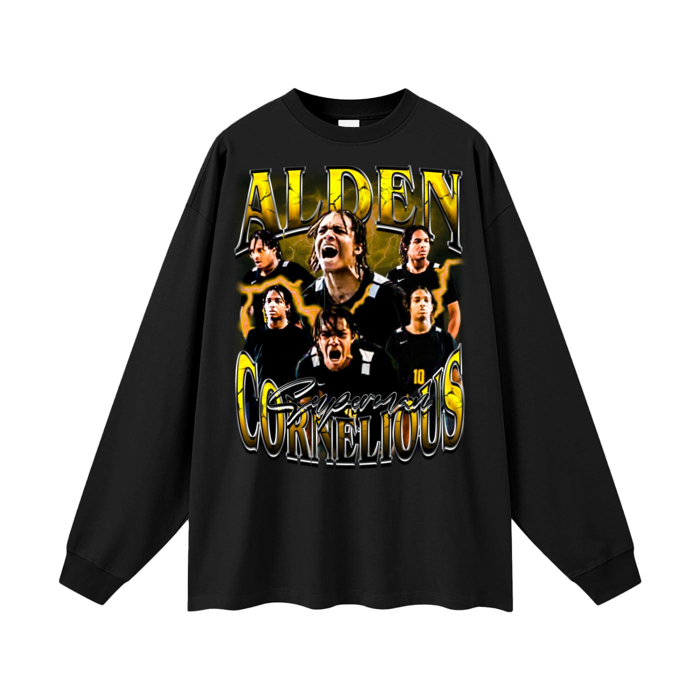 Alden Cornelious Oversized Long Sleeve Tee