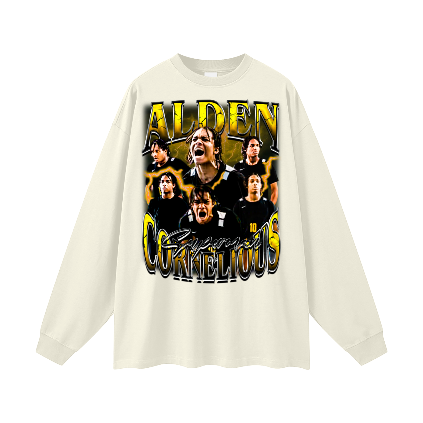 Alden Cornelious Oversized Long Sleeve Tee