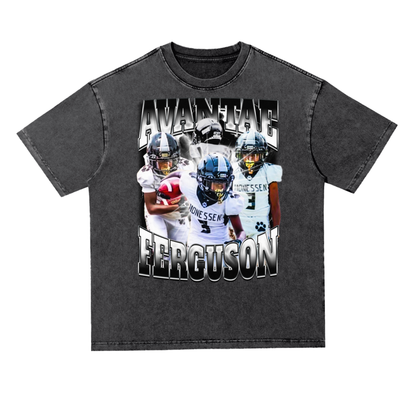 Avantae Ferguson Oversized Acid wash T-shirt