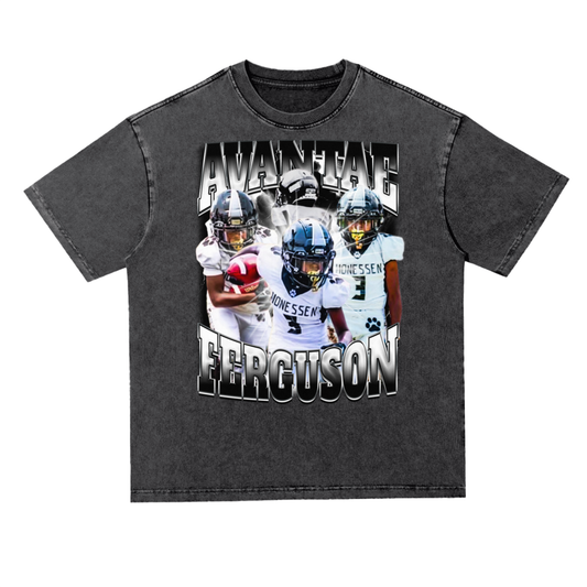 Avantae Ferguson Oversized Acid wash T-shirt