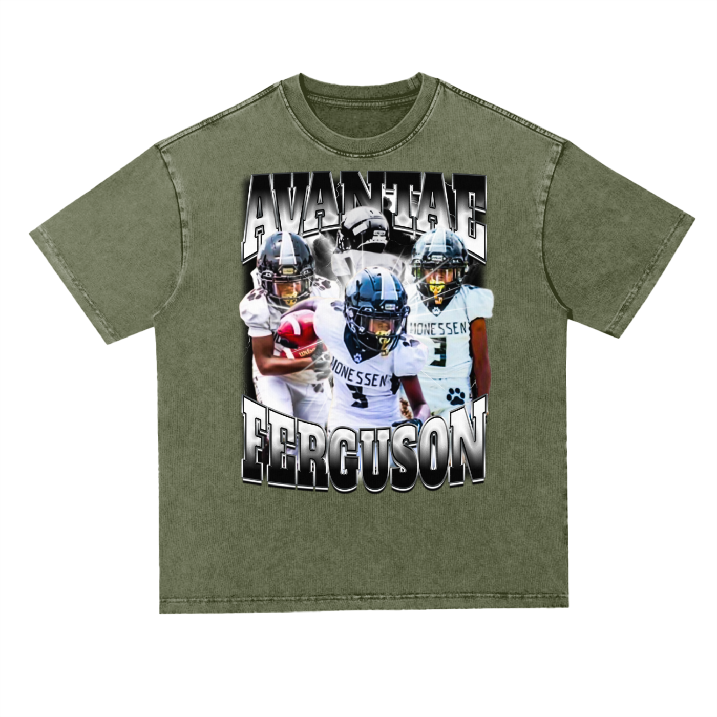 Avantae Ferguson Oversized Acid wash T-shirt
