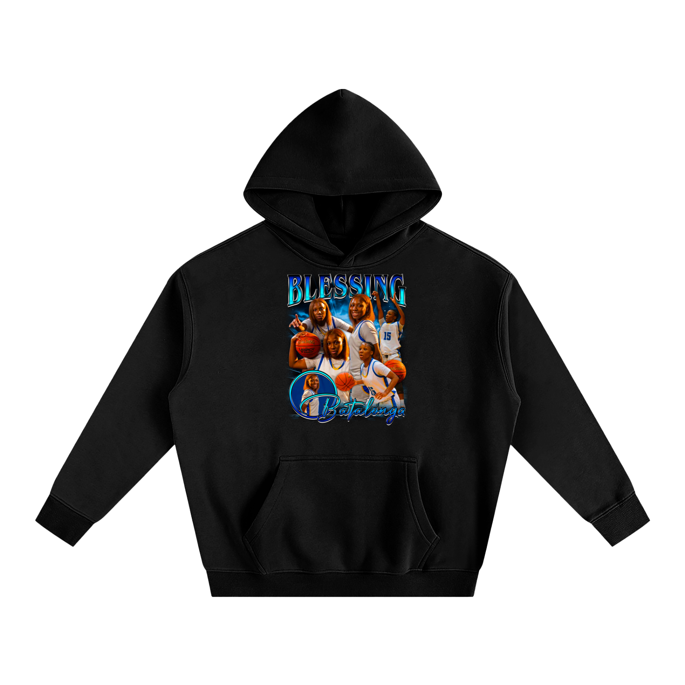 Blessing Oversize Fleeced Hoodie