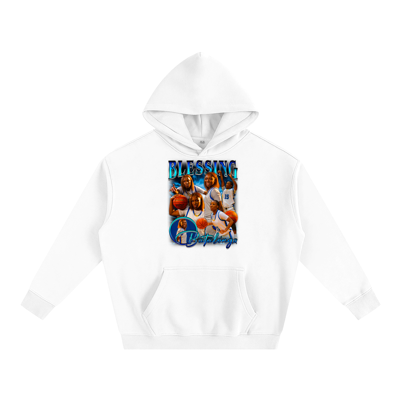 Blessing Oversize Fleeced Hoodie