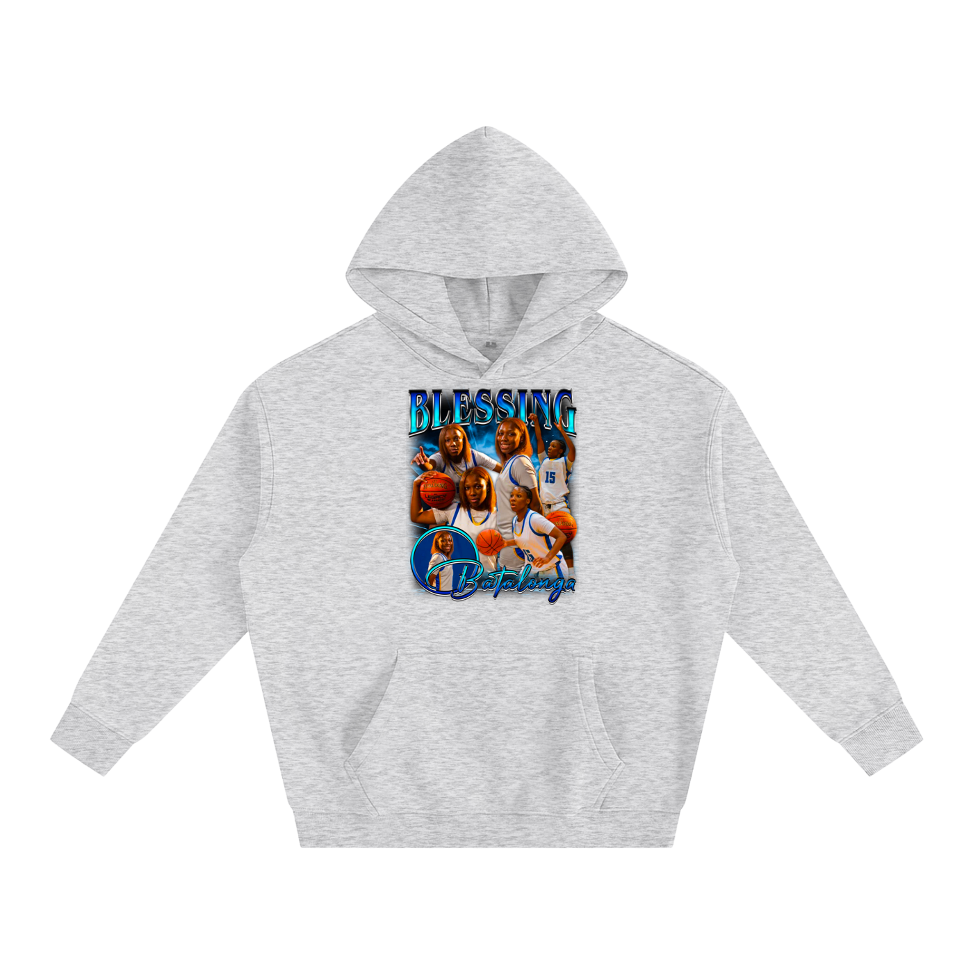 Blessing Oversize Fleeced Hoodie