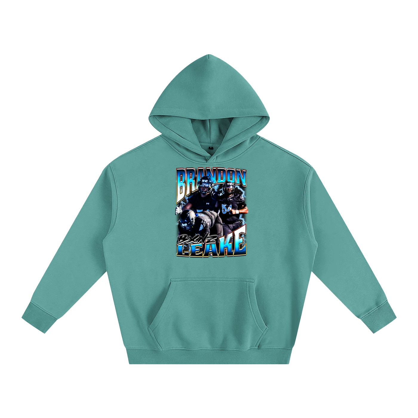 Brandon Leake Oversize Fleeced Hoodie