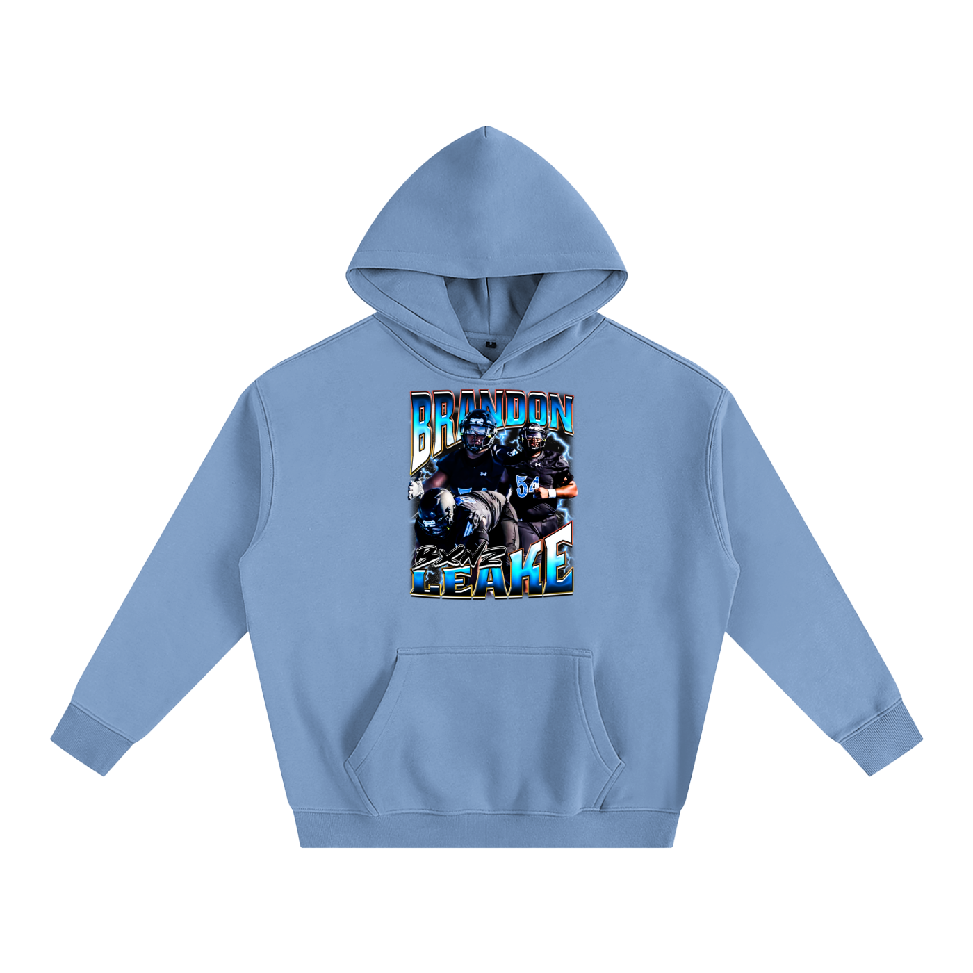 Brandon Leake Oversize Fleeced Hoodie