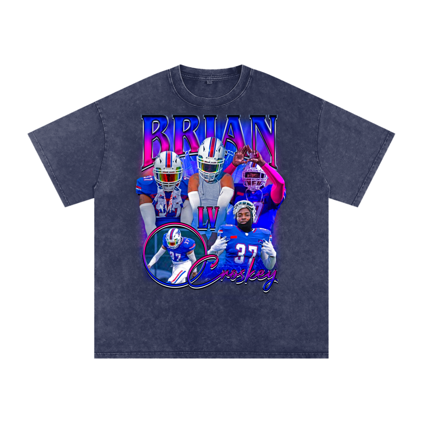 Brian Croskey  Heavyweight Oversized T-shirt