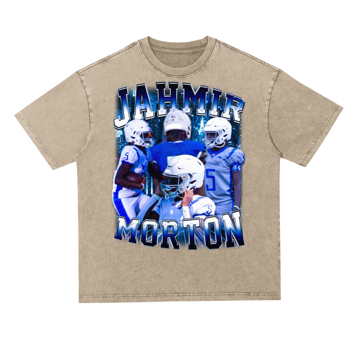 Jahmir Morton Oversized Acid wash T-shirt