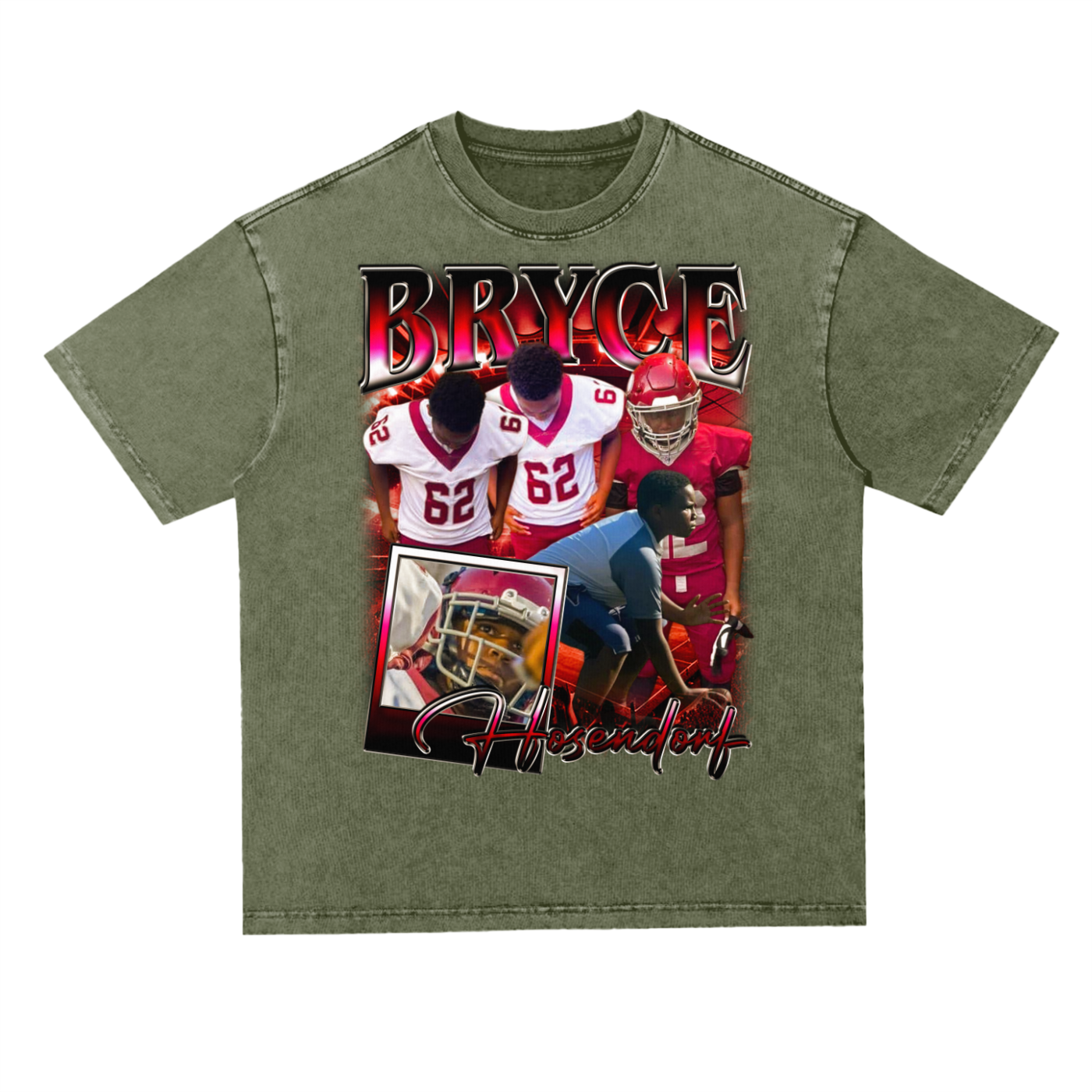 Bryce Hosendorf Oversized Acid wash T-shirt