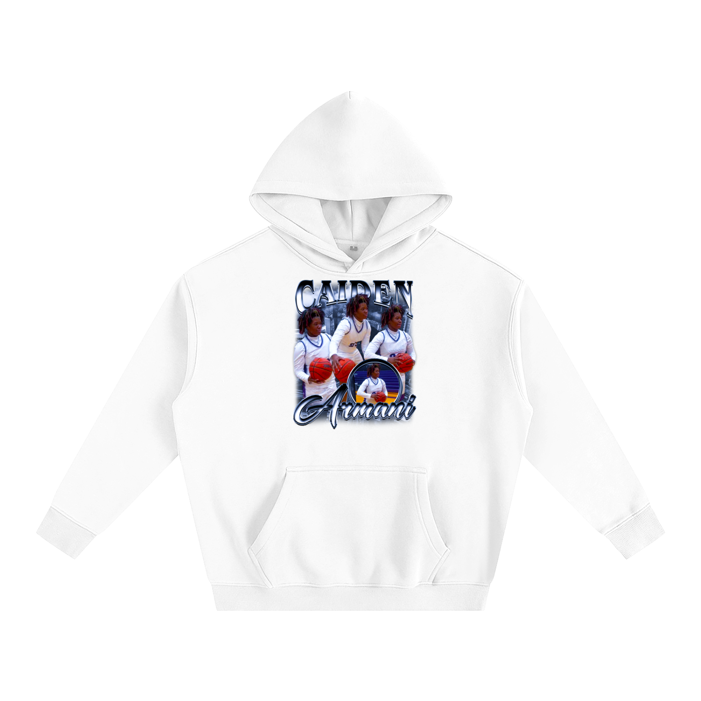 Caiden Armani Oversize Fleeced Hoodie