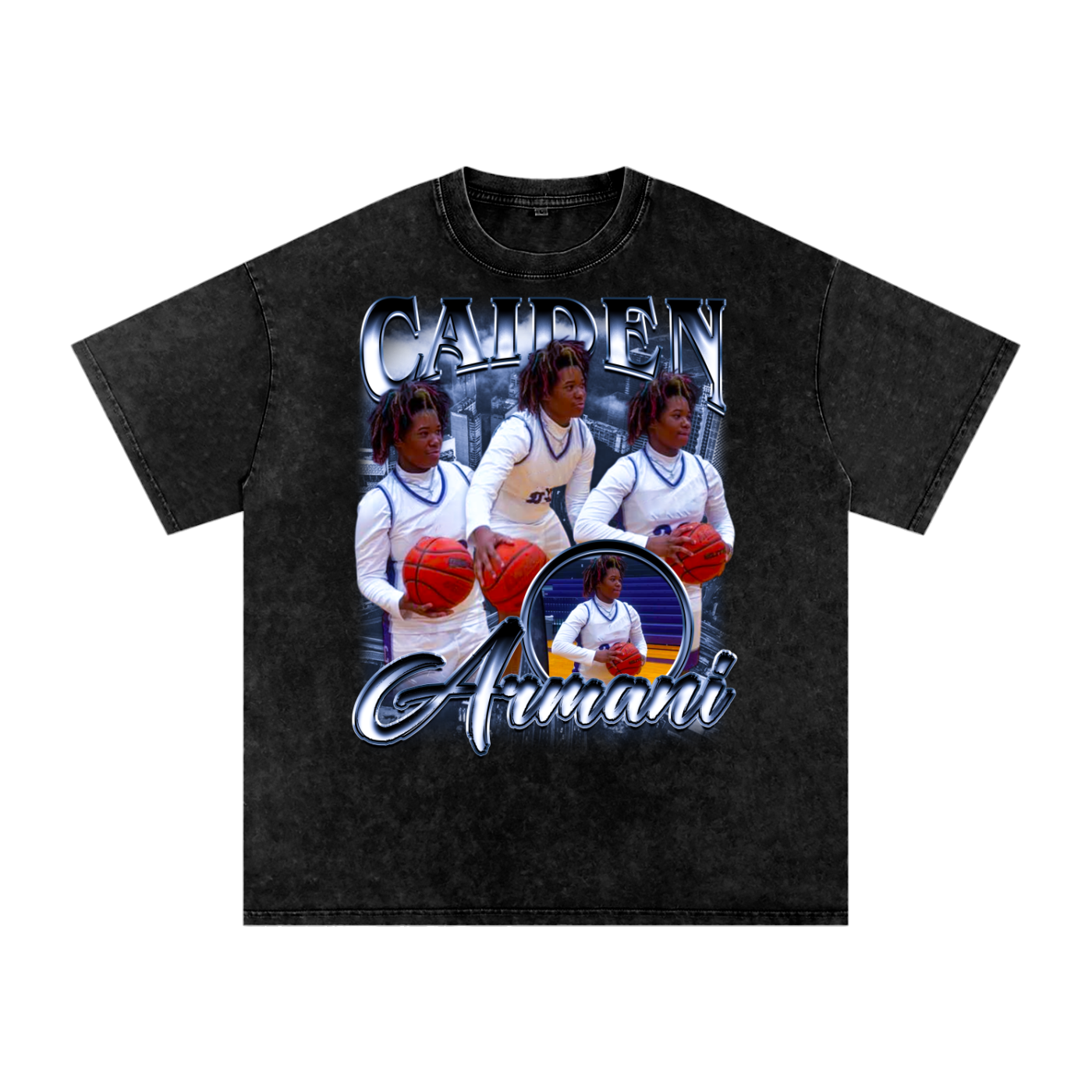 Caiden Armani Heavyweight Oversized T-shirt