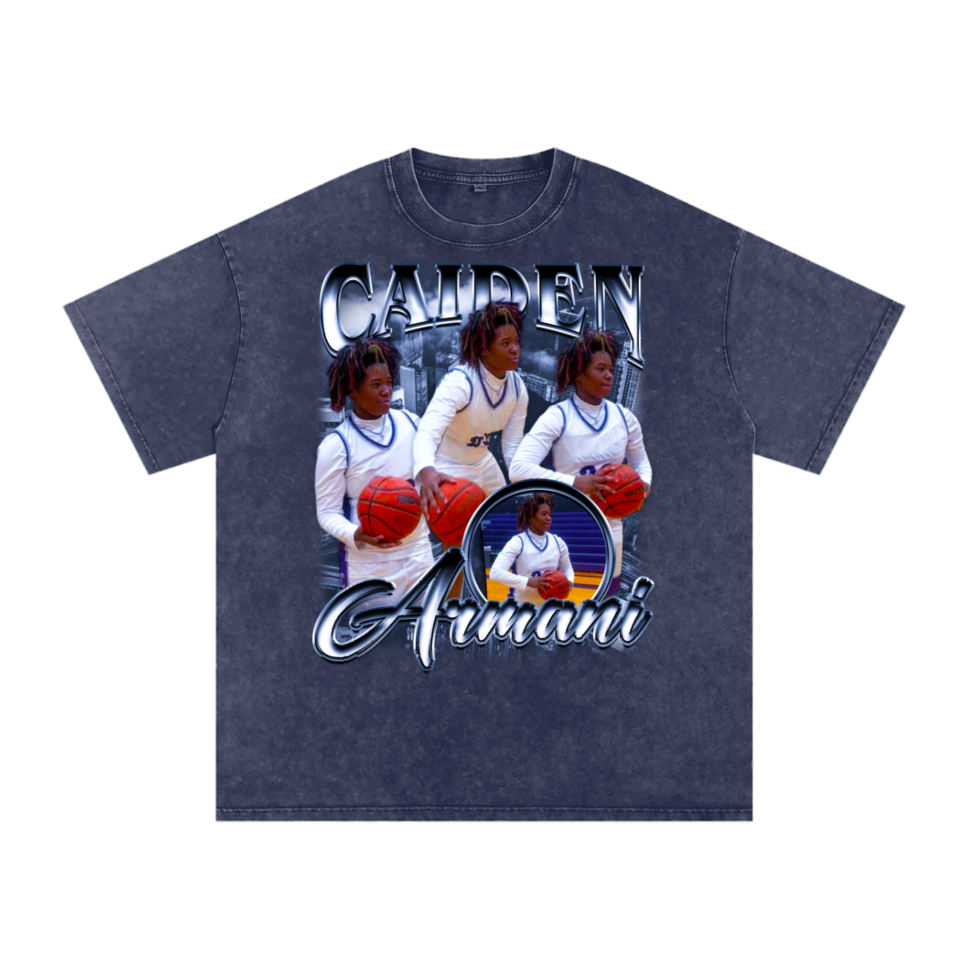 Caiden Armani Heavyweight Oversized T-shirt