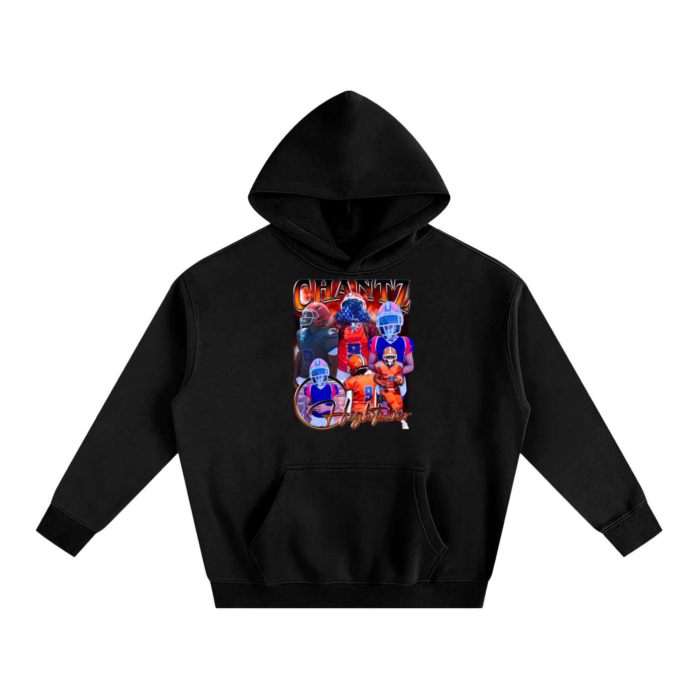 Chantz Hightower Oversize Fleeced Hoodie