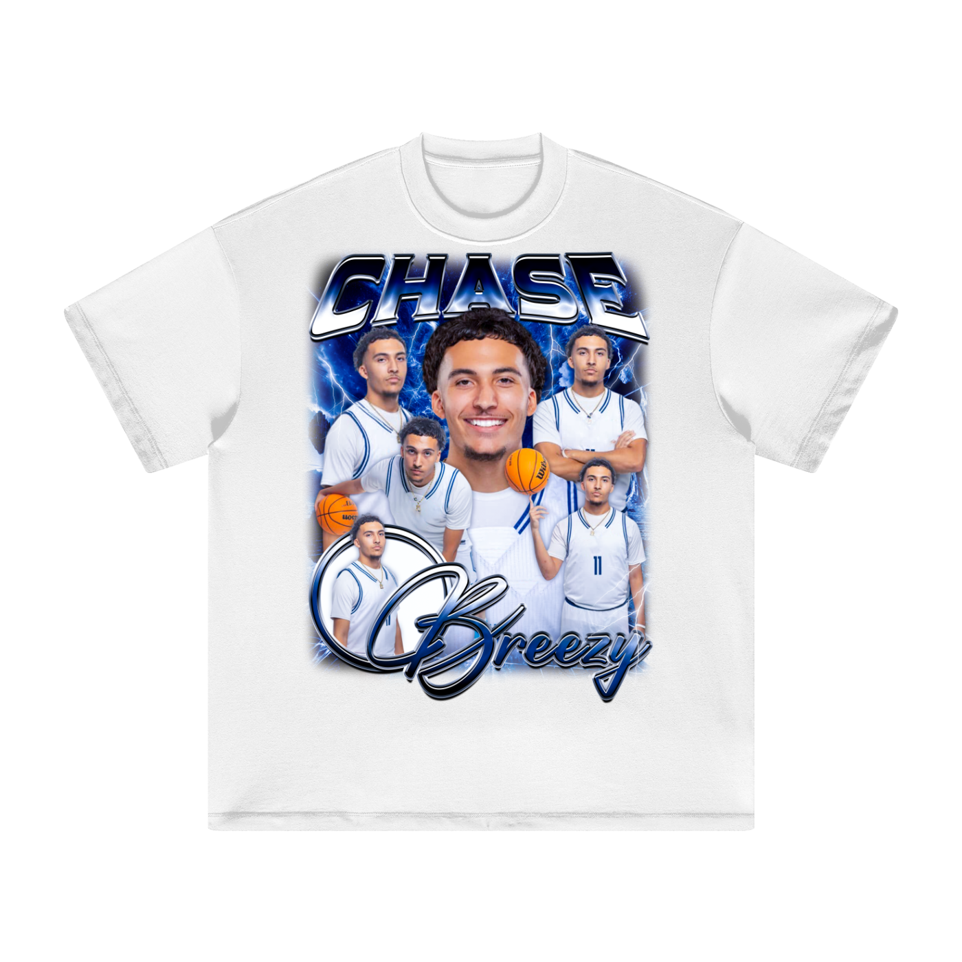 Chase breezy Heavyweight Oversized T-shirt