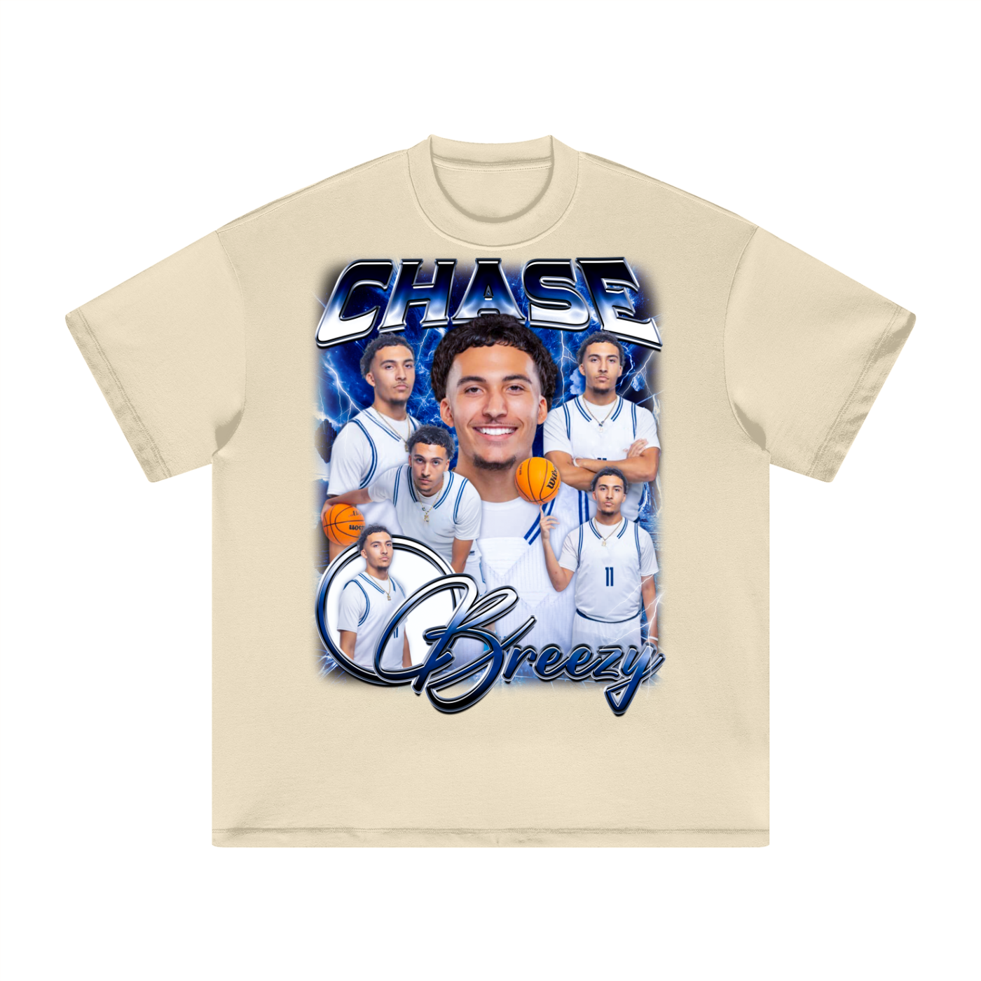 Chase breezy Heavyweight Oversized T-shirt