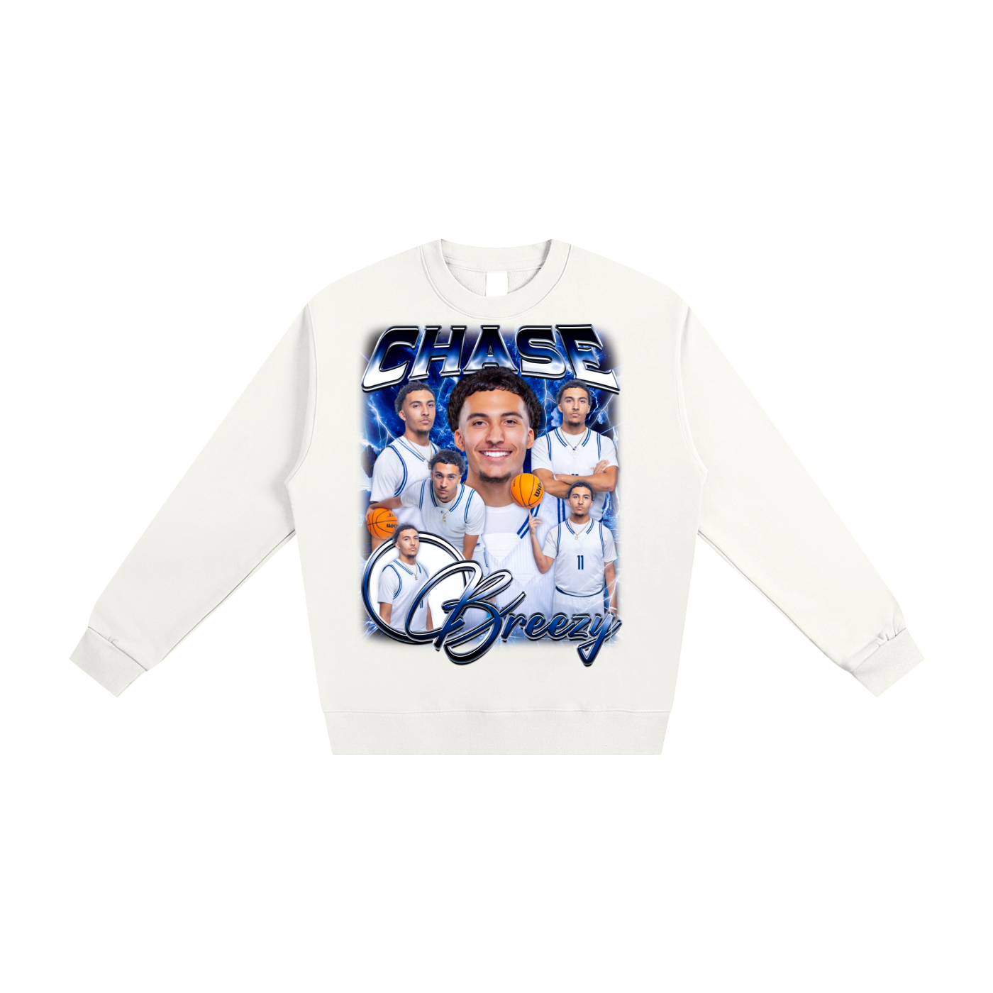 Chase breezy Heavyweight Crewneck Sweatshirt