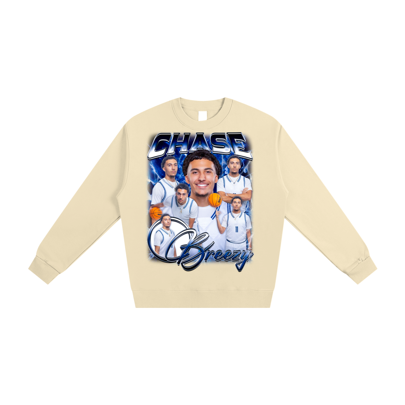 Chase breezy Heavyweight Crewneck Sweatshirt