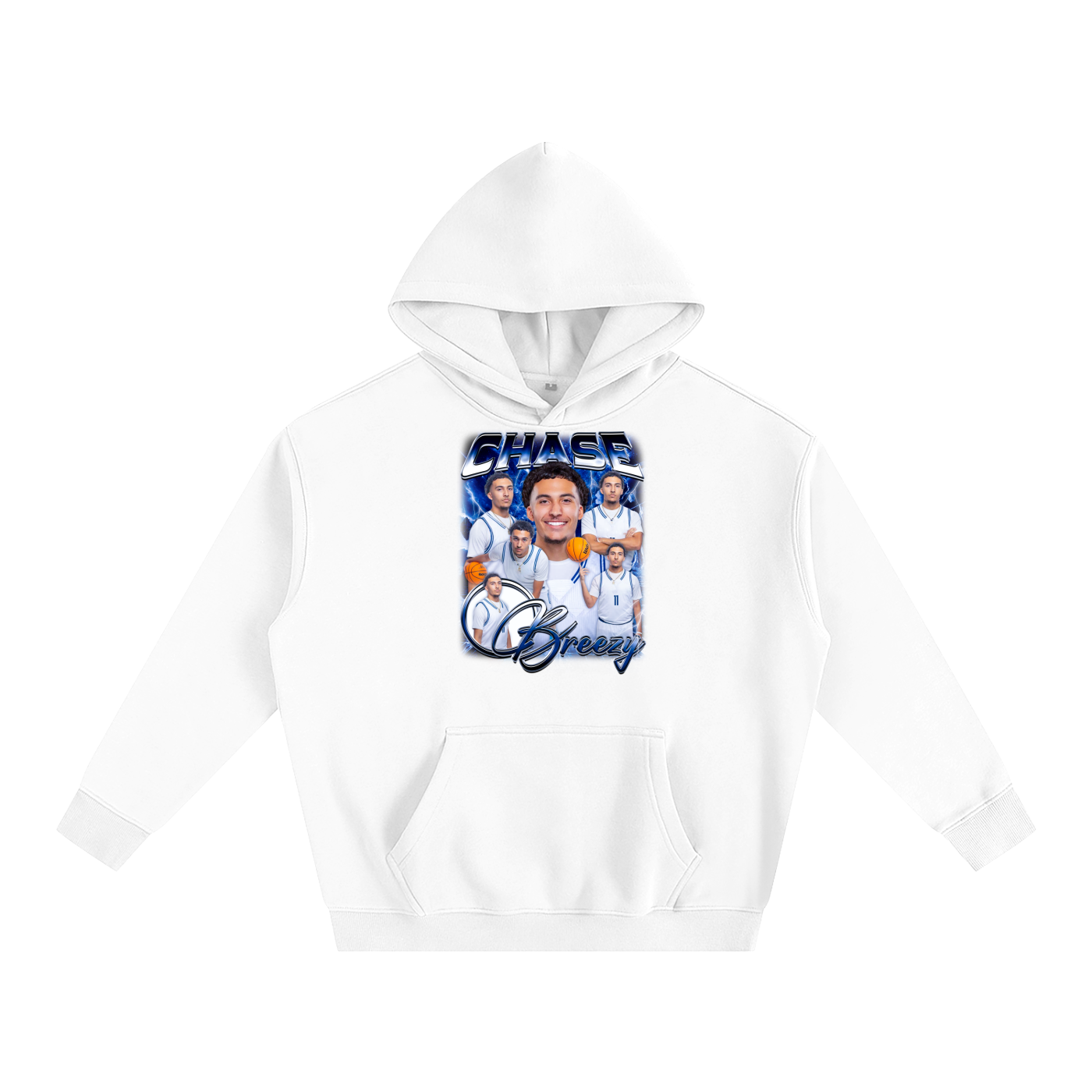 Chase Breezy Oversize Fleeced Hoodie