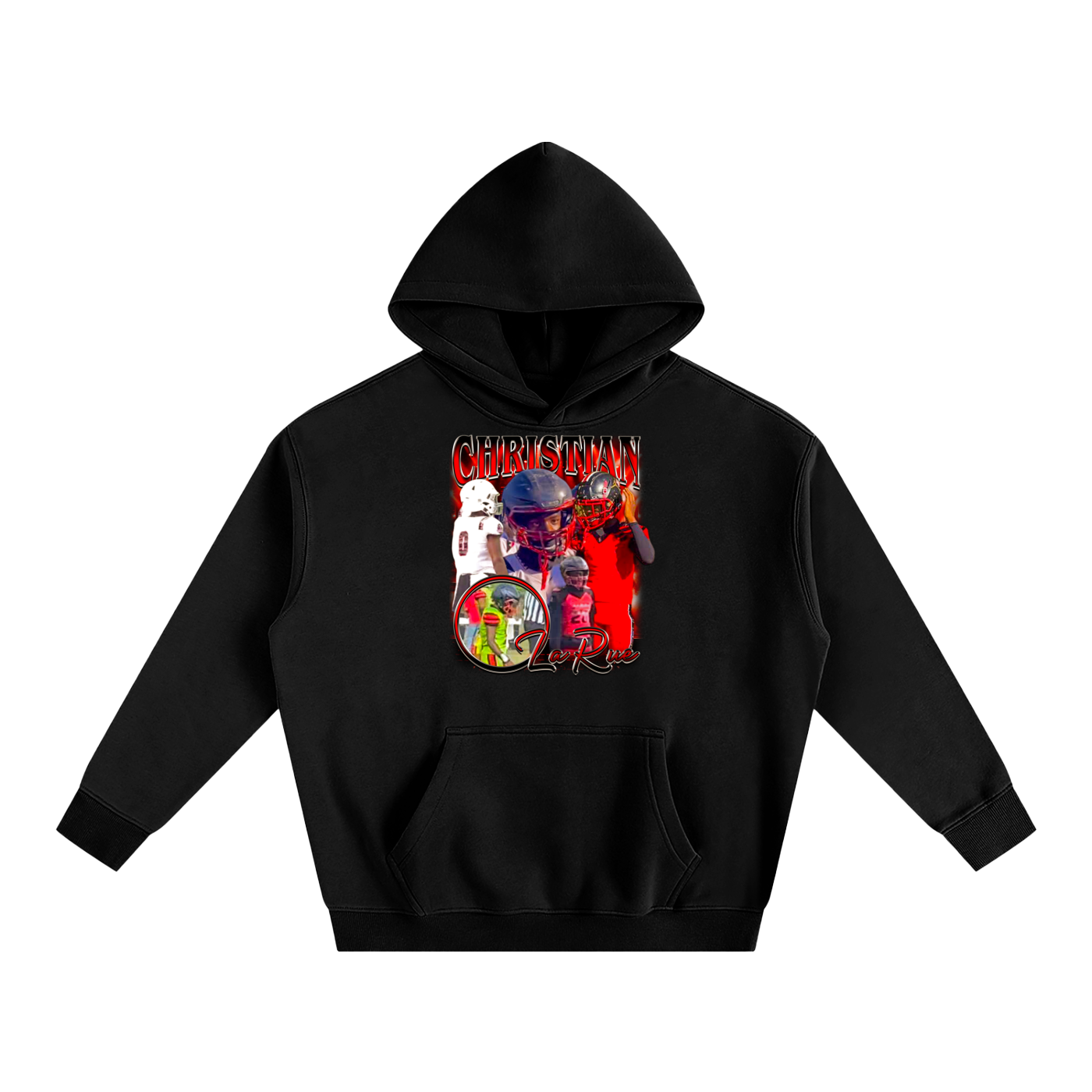 Christian LaRue Oversize Fleeced Hoodie