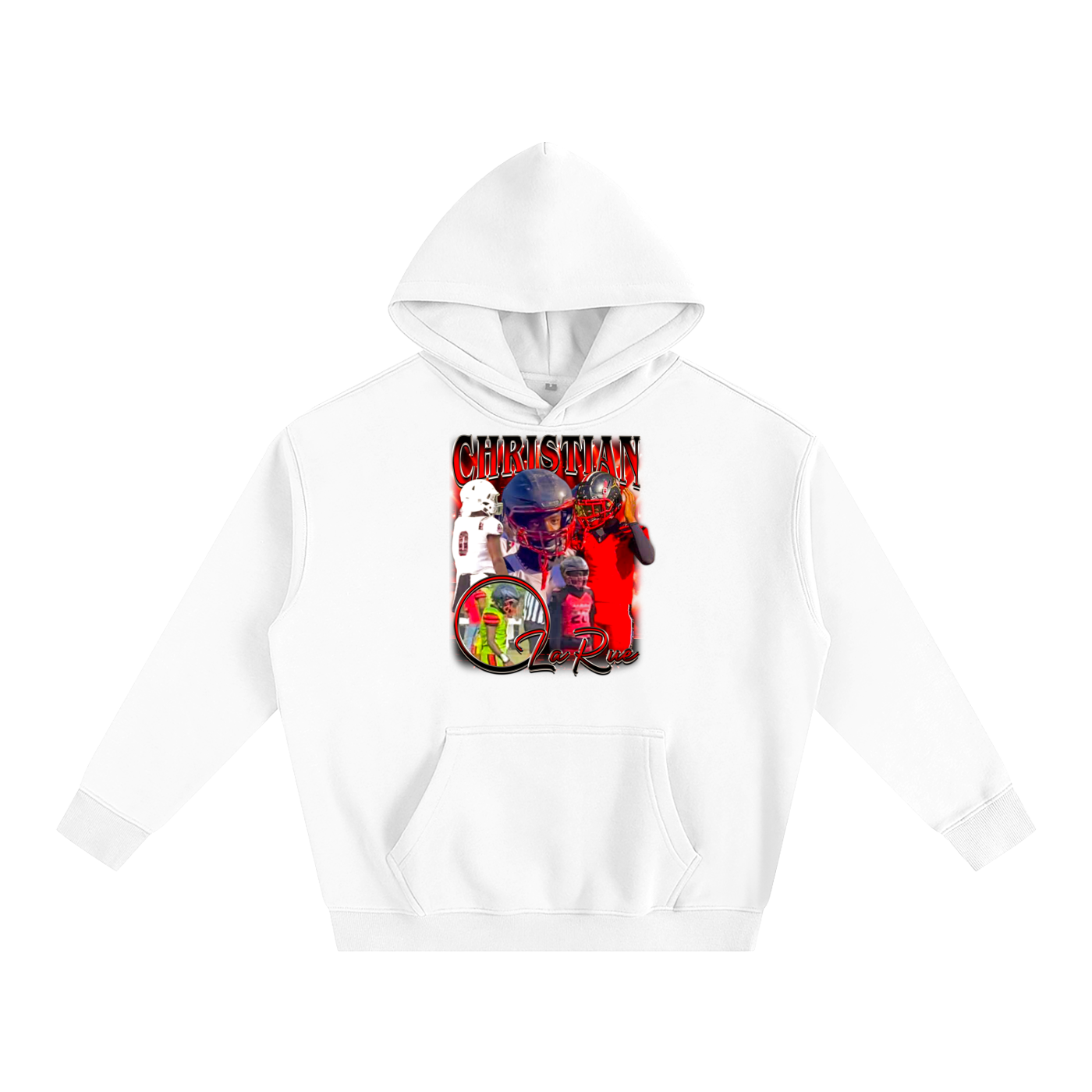 Christian LaRue Oversize Fleeced Hoodie